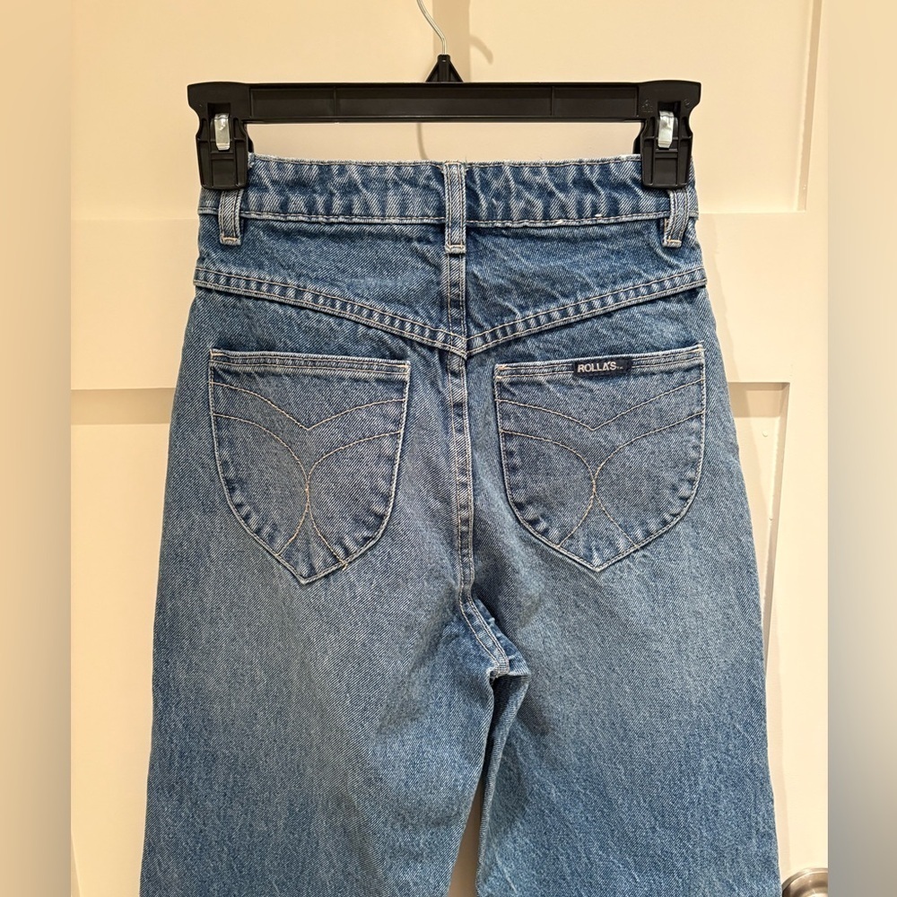ROLLAS High Rise Wide Leg
Jeans Size 24 - Picture 6 of 10